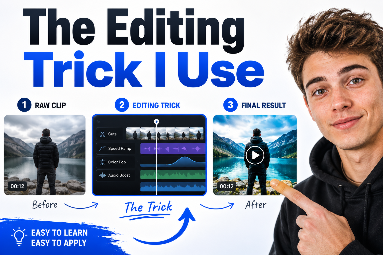The Editing Trick I Use thumbnail result for Tutorial